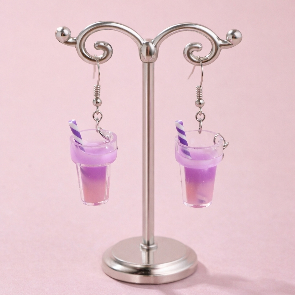 Girls Milkshake Mini Earrings